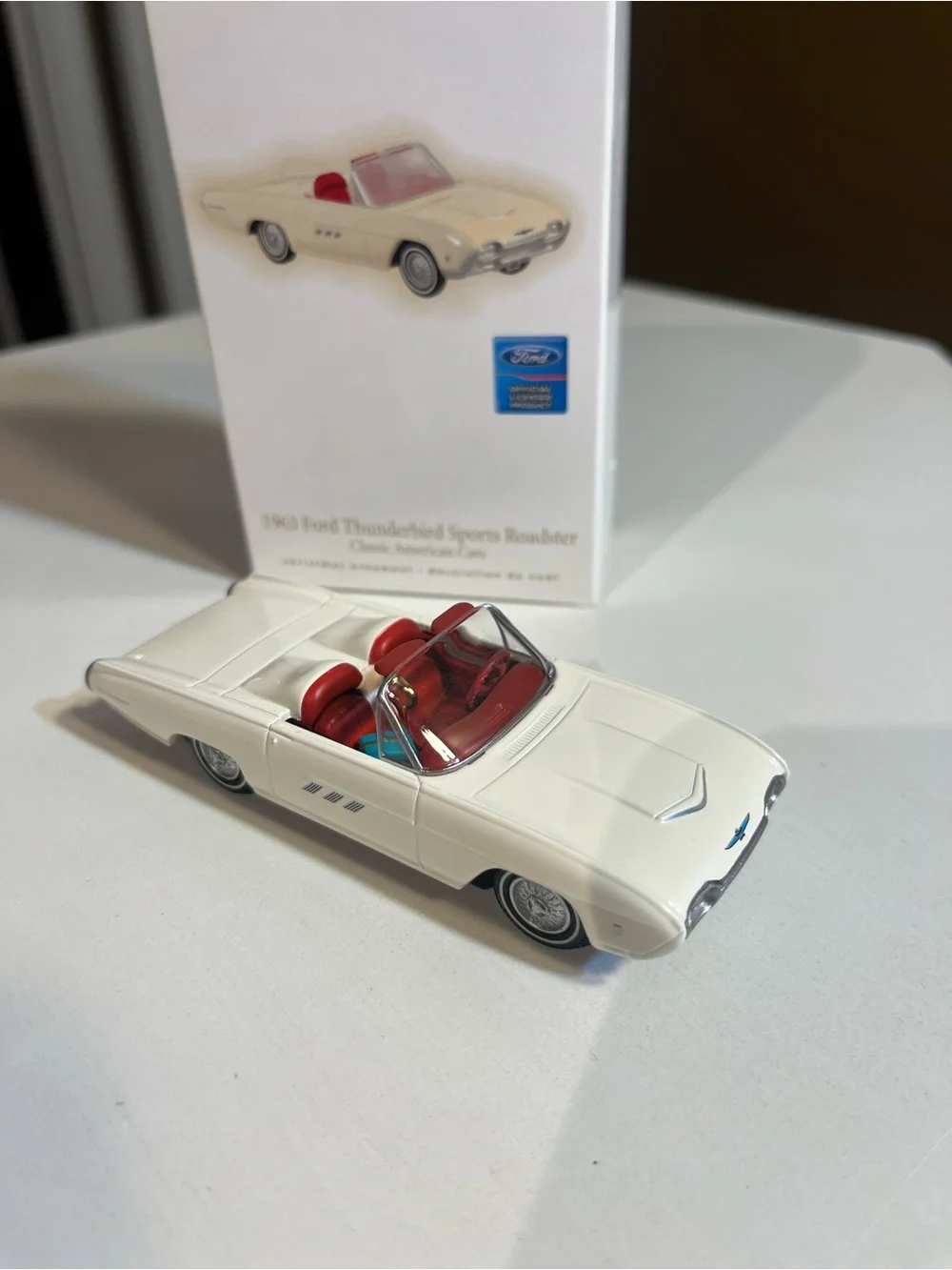 Hallmark Collectible 1963 Ford Thunderbird Sports Roadster Ornament
